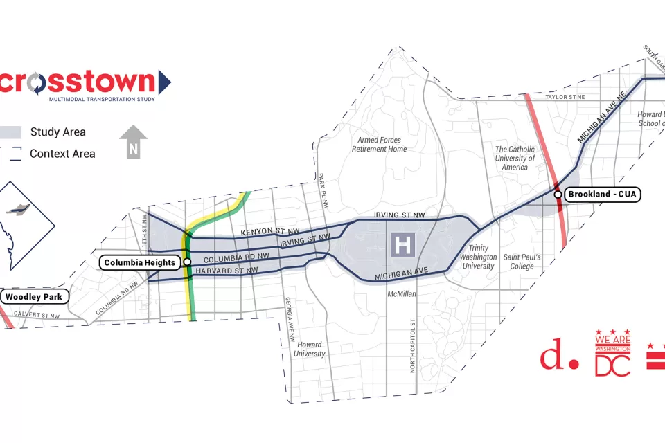 Crosstown Study Map